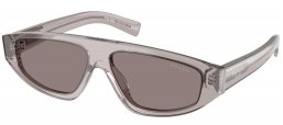 Gafas de Sol - Prada - SPR C02S - 10J80Q  TRANSPARENT GREY // GREY