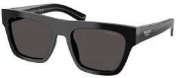 Gafas de Sol - Prada - SPR C03S - 16K08Z  BLACK // DARK GREY