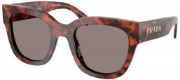 Gafas de Sol - Prada - SPR C04S - 23F80Q  AMARANTH TORTOISE // DARK GREY