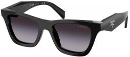 Gafas de Sol - Prada - SPR C07S - 16K90A  BLACK // GREY GRADIENT
