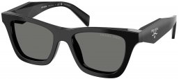 Gafas de Sol - Prada - SPR C07S - 16K90T  BLACK // DARK GREY POLARIZED
