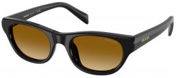 Gafas de Sol - Prada - SPR C08S - 16K10X  BLACK // YELLOW GRADIENT LIGHT BROWN