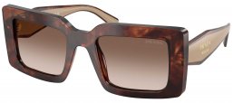 Gafas de Sol - Prada - SPR D01S - 00K10S  HAVANA CARAMEL // BROWN GRADIENT