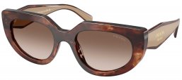 Gafas de Sol - Prada - SPR D02S - 00K10S  HAVANA CARAMEL // BROWN GRADIENT