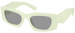 Gafas de Sol - Prada - SPR D03SD - 05K50Q  MATTE MINT GREEN // GREY