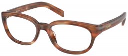 Monturas - Prada - VPR D03VU - 24G1O1  STRIPED HAVANA