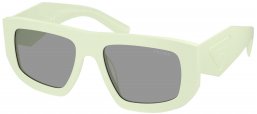 Gafas de Sol - Prada - SPR D04SU - 05K50Q  MATTE MINT GREEN // GREY