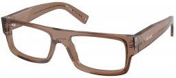 Monturas - Prada - VPR D06V - 28I1O1  TRANSPARENT BROWN