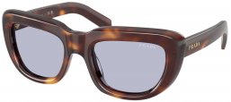 Gafas de Sol - Prada - SPR D07S - 15W30X  HAVANA // ULTRAVIOLET BIO