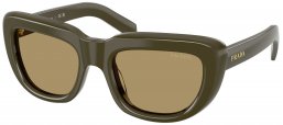 Gafas de Sol - Prada - SPR D07S - 26J70G  LAUREL // OLIVE GREEN