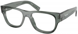 Monturas - Prada - VPR D08VU - 21J1O1  TRANSPARENT DARK GREY