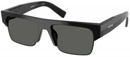 Gafas de Sol - Prada - SPR D12SU - 16K20Z  BLACK // SLATE