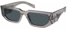 Gafas de Sol - Prada - SPR 09ZS - 18S09T  TRANSPARENT ASPHALT // DARK GREY