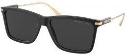 Gafas de Sol - Prada - SPR 01ZS - 1BO08G MATTE BLACK // BLACK POLARIZED