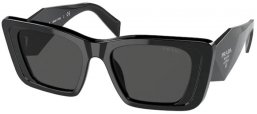 Sunglasses - Prada - SPR 08YS - 1AB5S0 BLACK // DARK GREY