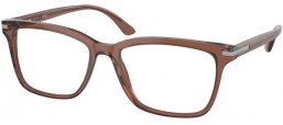 Monturas - Prada - VPR 14WV - 17O1O1  TRANSPARENT BROWN