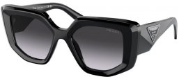 Gafas de Sol - Prada - SPR 14ZS - 1AB09S BLACK // GREY GRADIENT