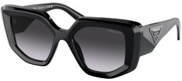 Gafas de Sol - Prada - SPR 14ZS - 1AB09S BLACK // GREY GRADIENT