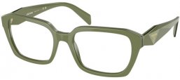 Monturas - Prada - VPR 14ZV - 13J1O1  CLEAR GREEN