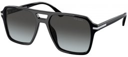 Sunglasses - Prada - SPR 20YS - 1AB06T  BLACK // GREY GRADIENT