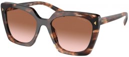 Gafas de Sol - Prada - SPR 23ZS - 07R0A6  CARAMEL TORTOISE // BROWN GRADIENT