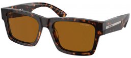 Sunglasses - Prada - SPR 25ZS - 2AU0B0  TORTOISE // BROWN