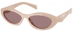 Gafas de Sol - Prada - SPR 26ZS - 25B6X1  POWDER // DARK BROWN