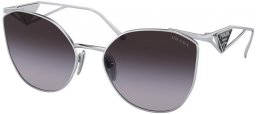 Sunglasses - Prada - SPR 50ZS - 1BC09S SILVER // GREY GRADIENT