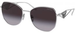 Lunettes de soleil - Prada - SPR 57YS - 1BC5D1 SILVER // GREY GRADIENT