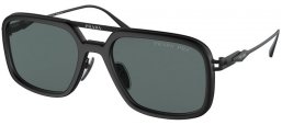 Gafas de Sol - Prada - SPR 57ZS - 1BO5Z1 MATTE BLACK // DARK GREY POLARIZED