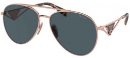 Gafas de Sol - Prada - SPR 73ZS - SVF09T  ROSE GOLD // DARK GREY