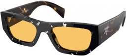 Sunglasses - Prada - SPR A01S - 15O10C  HAVANA BLACK // YELLOW