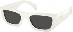 Sunglasses - Prada - SPR A01S - 17K08Z  WHITE // DARK GREY