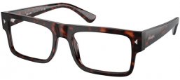Lunettes de vue - Prada - VPR A01V - 17N1O1  DARK HAVANA