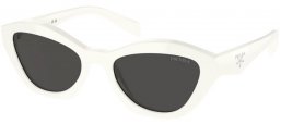 Sunglasses - Prada - SPR A02S - 17K08Z  WHITE // DARK GREY