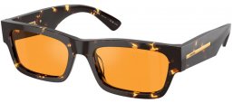 Sunglasses - Prada - SPR A03S - 16O20C  HAVANA BLACK YELLOW // YELLOW POLARIZED