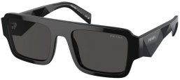 Gafas de Sol - Prada - SPR A05S - 16K08Z  BLACK // DARK GREY