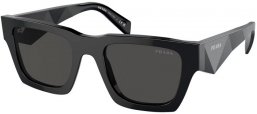 Gafas de Sol - Prada - SPR A06S - 16K08Z  BLACK // DARK GREY