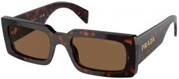 Gafas de Sol - Prada - SPR A07S - 16N5Y1  HEATHER TORTOISE // DARK BROWN POLARIZED