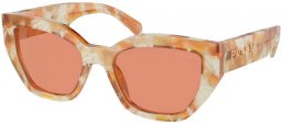 Sunglasses - Prada - SPR A09S - 19N20D  TURTLE DESERT // LIGHT BROWN