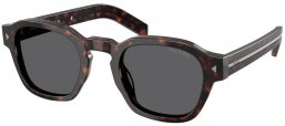 Lunettes de soleil - Prada - SPR A16S - 17N731  ROOT TARTARUGA // DARK GREY