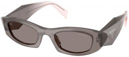 Gafas de Sol - Prada - SPR B16S - 20F80Q  TRANSPARENT GREY // GREY