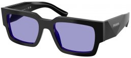 Gafas de Sol - Prada - SPR B17S - 16K01O  BLACK PURPLE // VIOLET