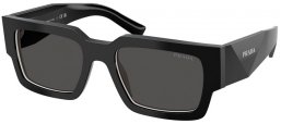 Gafas de Sol - Prada - SPR B17S - 16K08Z  BLACK TALC // DARK GREY