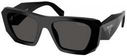 Gafas de Sol - Prada - SPR B18S - 16K08Z  BLACK // DARK GREY