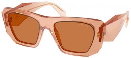 Gafas de Sol - Prada - SPR B18S - 28E90Q  TRANSPARENT CHOCOLATE // BROWN
