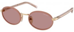 Gafas de Sol - Prada - SPR B56S - 24E20I  PECAN // BROWN LIGHT PURPLE