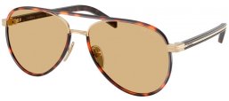 Gafas de Sol - Prada - SPR B57S - 21E10R  HAVANA PALE GOLD // YELLOW