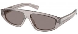 Gafas de Sol - Prada - SPR C02S - 10J80Q  TRANSPARENT GREY // GREY