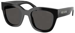 Gafas de Sol - Prada - SPR C04S - 16K08Z  BLACK // DARK GREY
